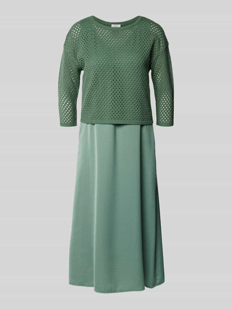 ROBE LÉGÈRE Midi-jurk met gaatjesmotief