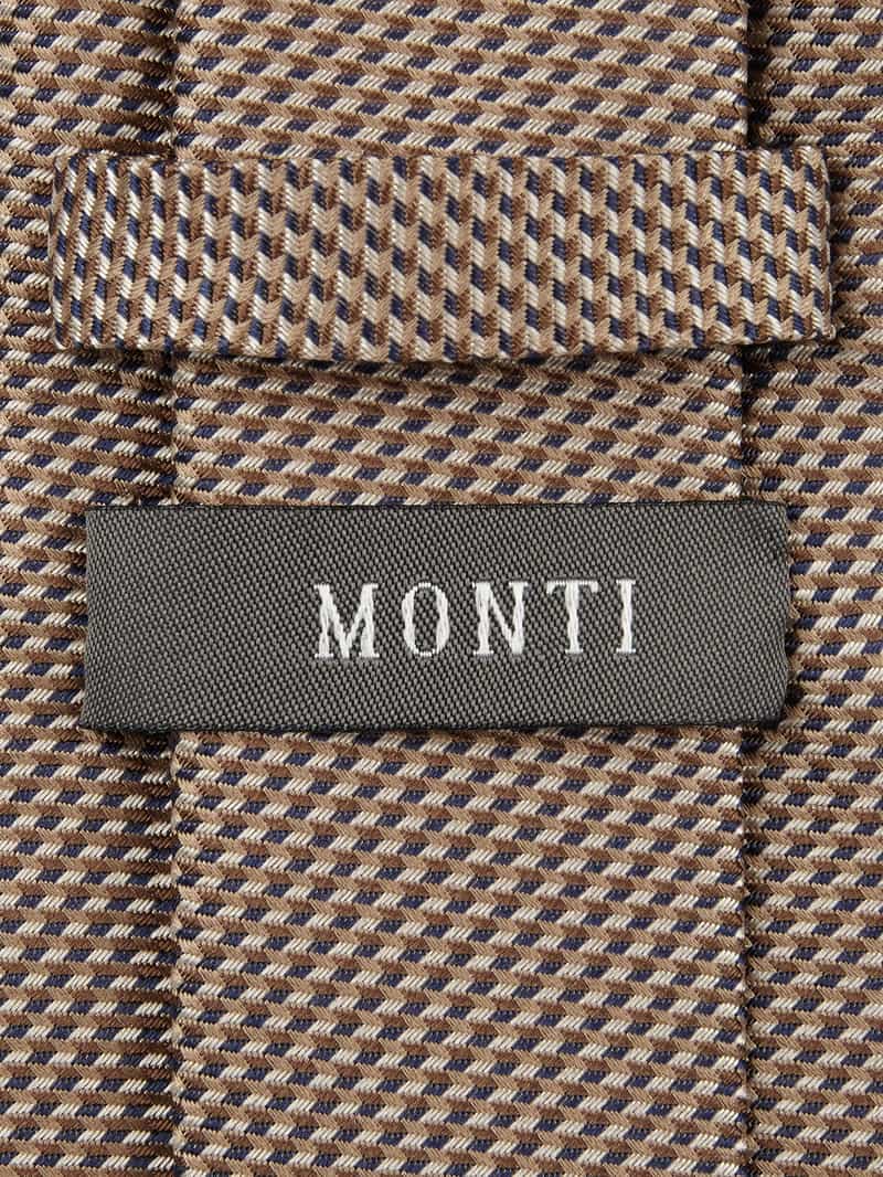 Monti Stropdas van pure zijde (7 cm)