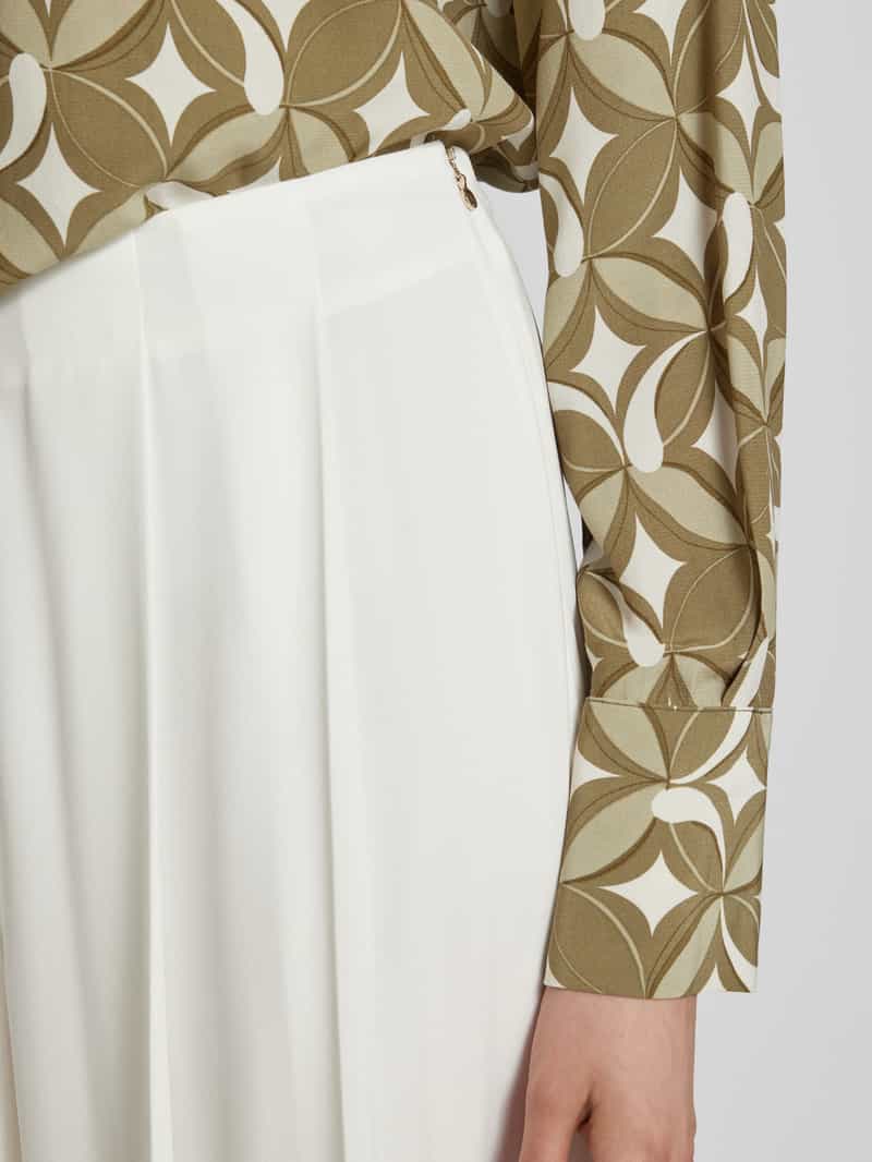 s.Oliver BLACK LABEL Wijde broek met bandplooien