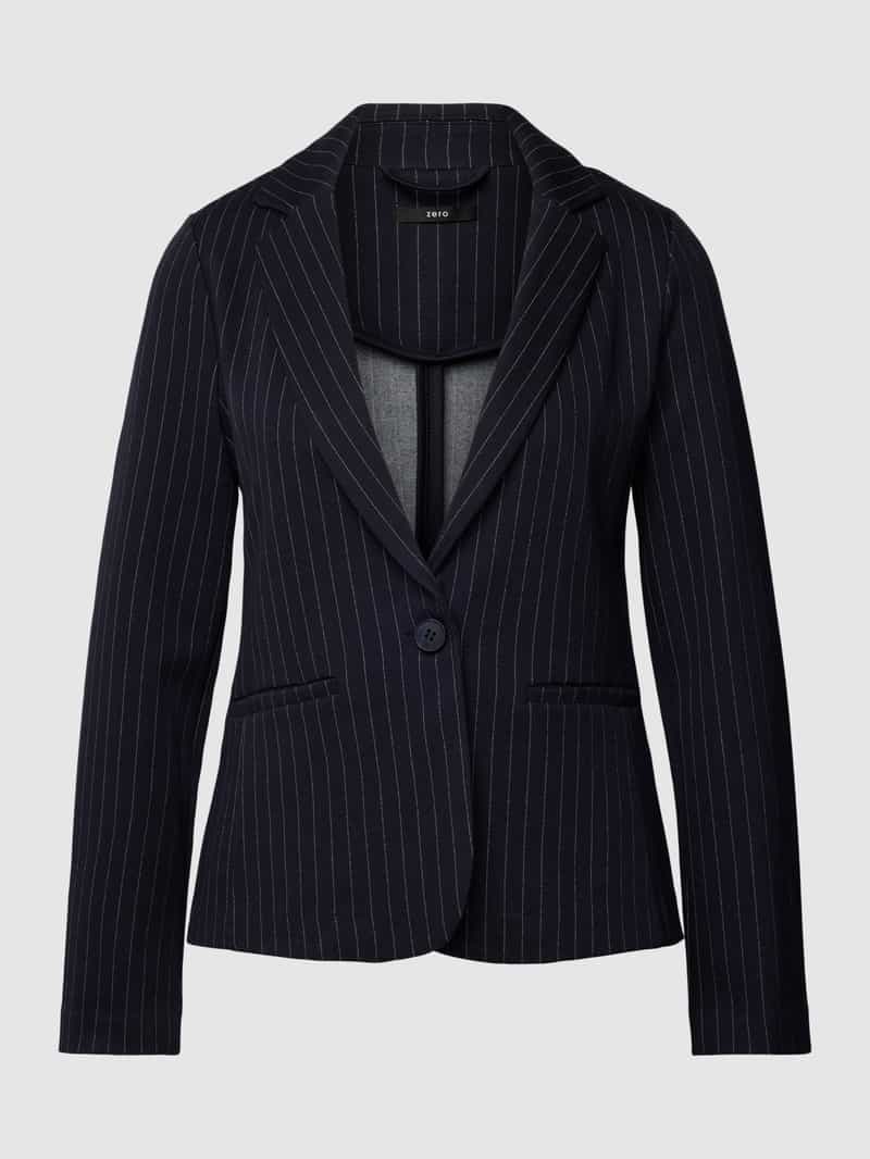 Zero Blazer met krijtstreep