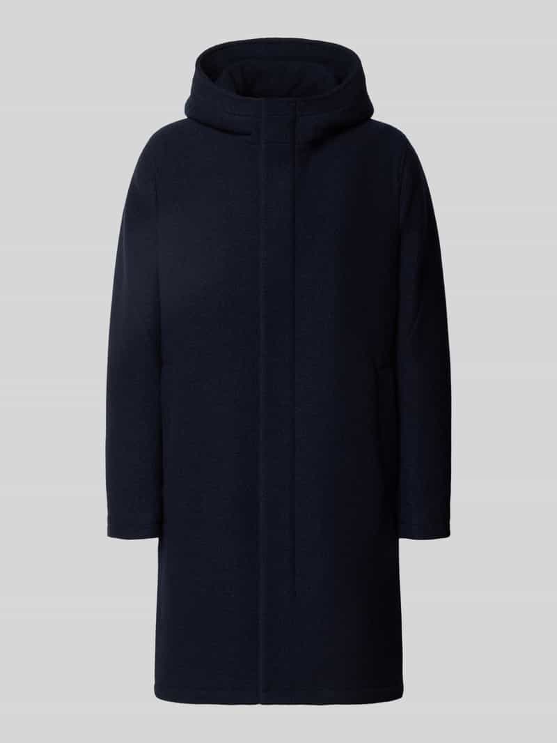 Drykorn Regular fit lange jas met capuchon model 'Naukano'