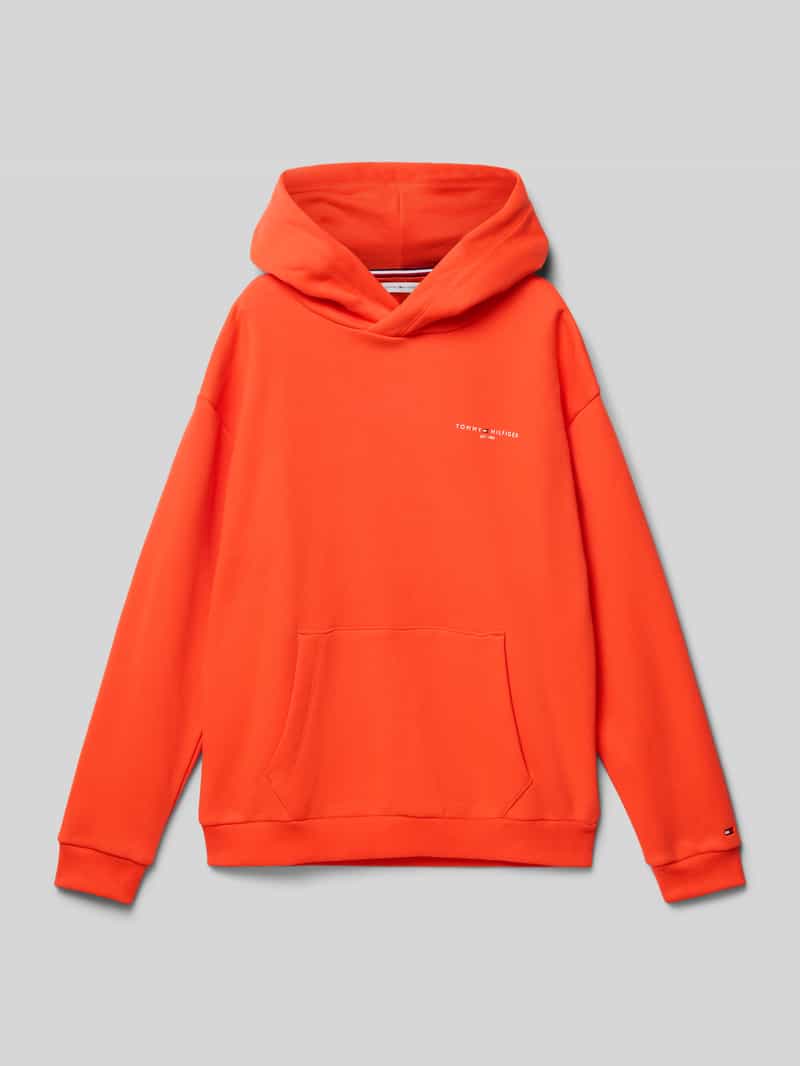 Tommy Hilfiger Kids Regular fit hoodie van katoenmix