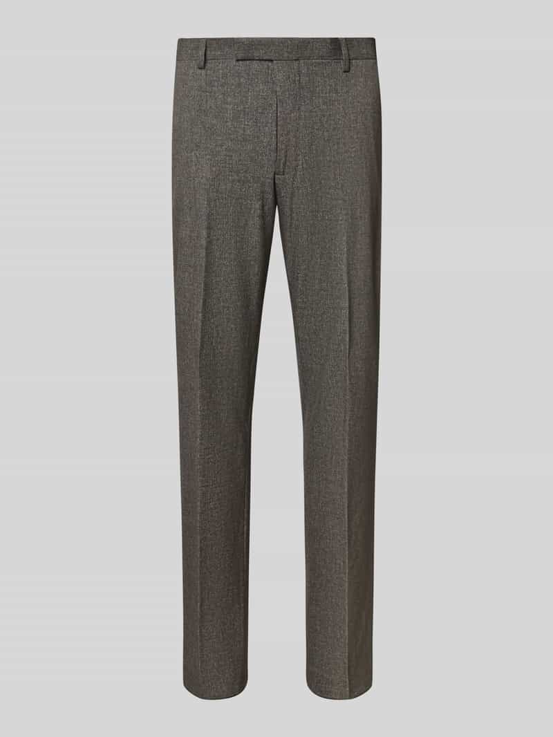 Slim fit broek met viscose