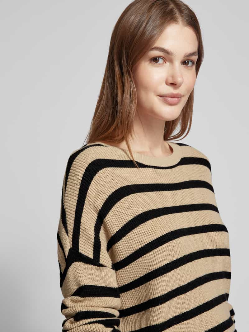 MSCH Copenhagen Gebreide pullover met extra brede schouders