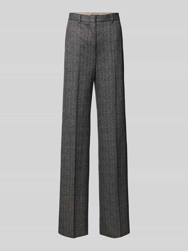 Max Mara Studio Stoffen broek met bandplooien