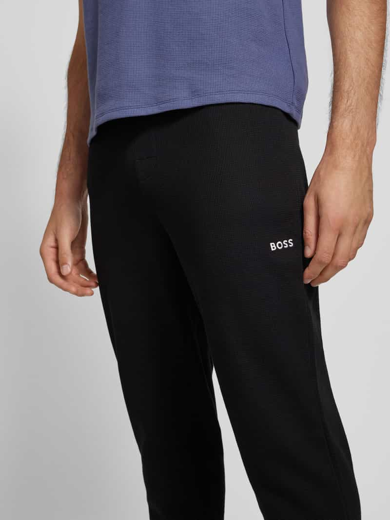 Boss Sweatpants met ribboorden