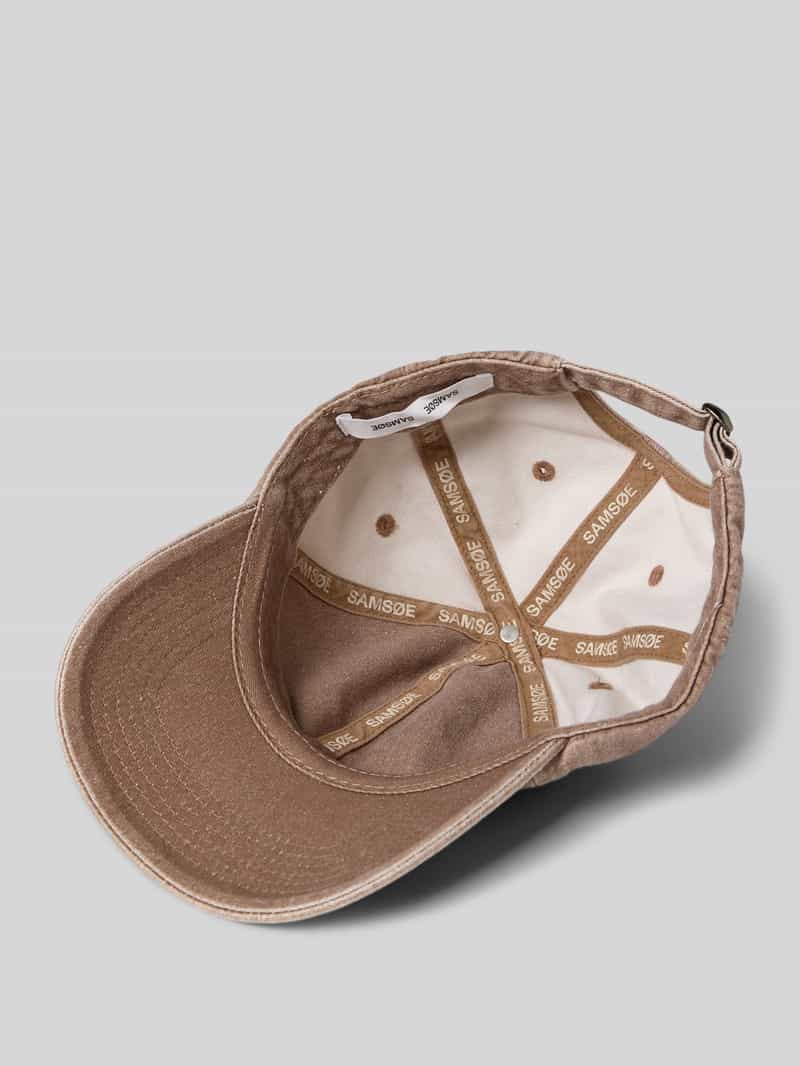 Samsøe Baseballpet met labeldetail