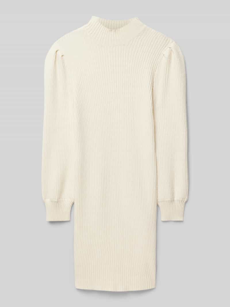 Only Comfort fit gebreide jurk met ballonmouwen model 'KATIA'