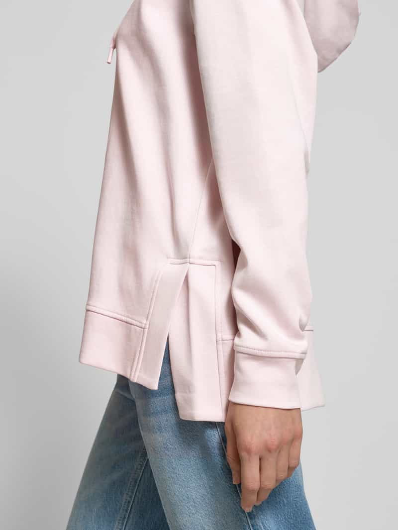 s.Oliver RED LABEL Relaxed fit hoodie van katoenmix met brede koordjes
