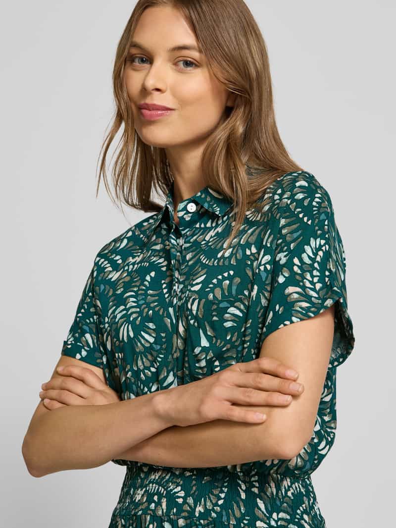Apricot Midi-jurk van viscose met steekzakken