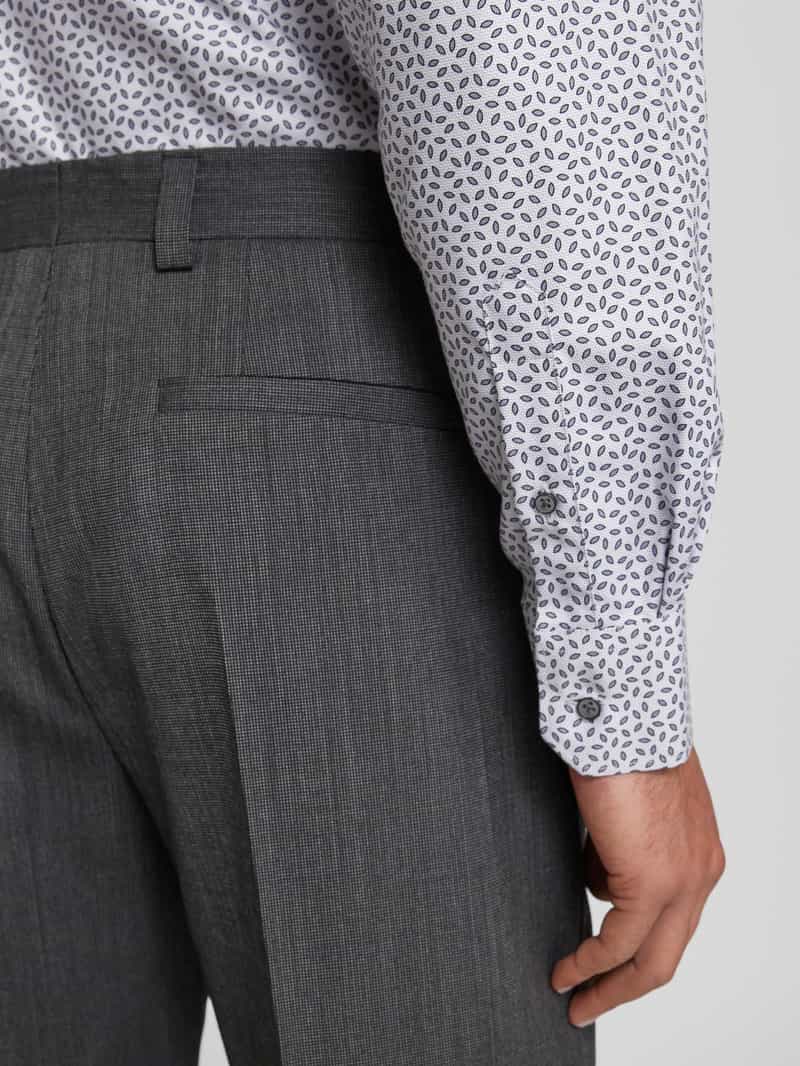 Eterna Comfort fit zakelijk overhemd met kentkraag