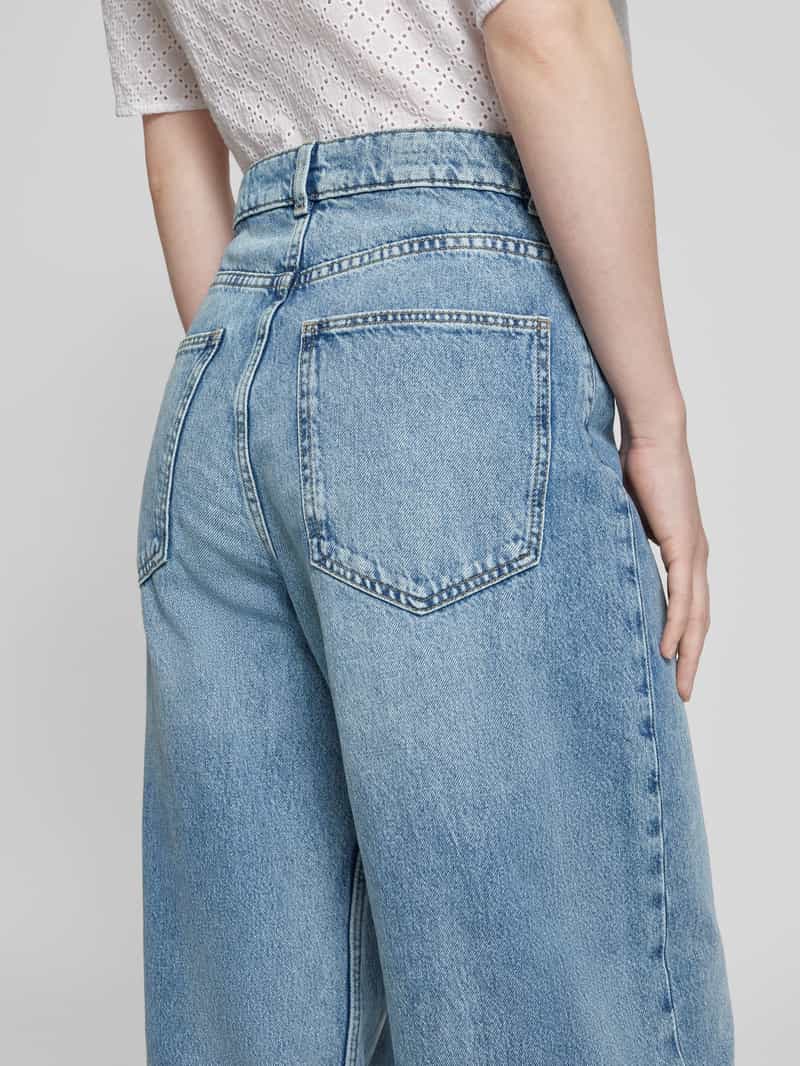 Jake*s Casual Wide fit jeans met contrastnaden