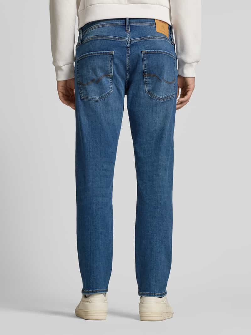Jack & Jones JEANS INTELLIGENCE tapered jeans - dark blue denim, foto 3