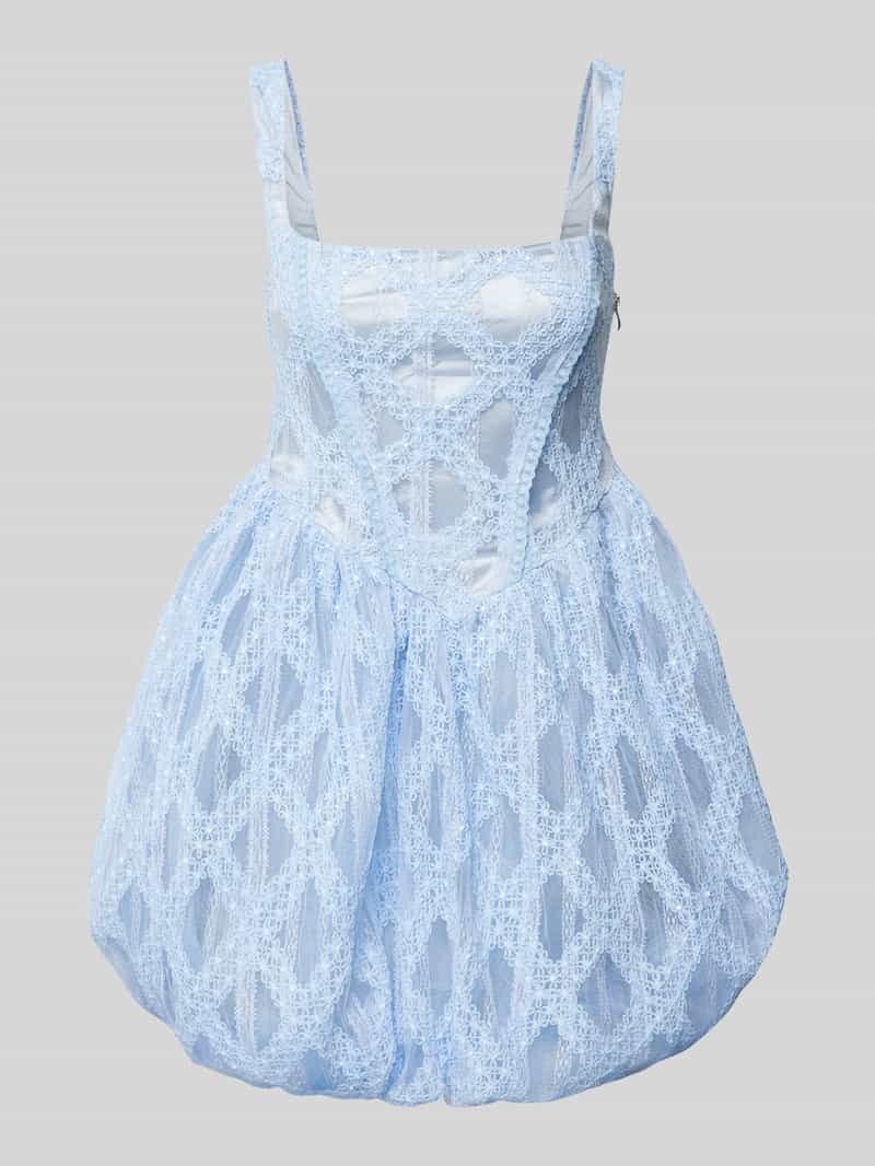 Amy Lynn Cocktailjurk met kant model 'Lisa'