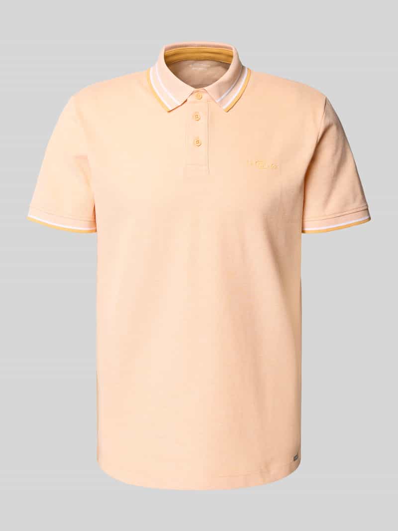 Tom Tailor Regular fit poloshirt van katoenmix