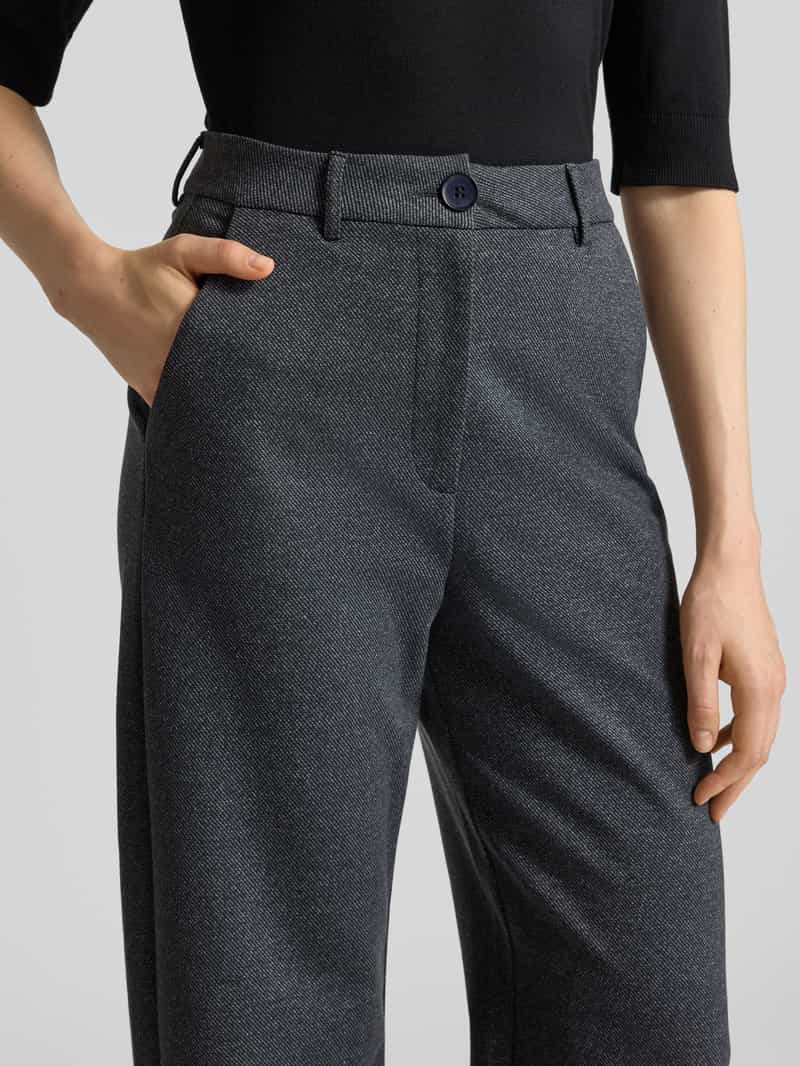 Rich & Royal Stoffen broek met Franse steekzakken