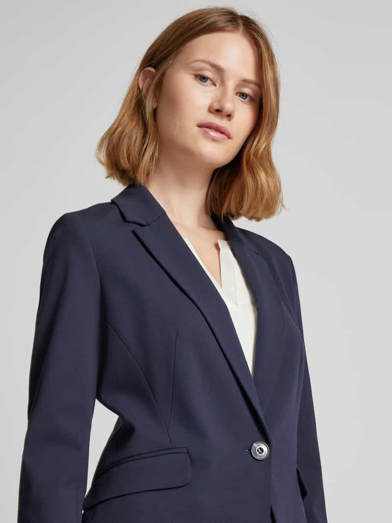 comma Shaped fit blazer van viscosemix