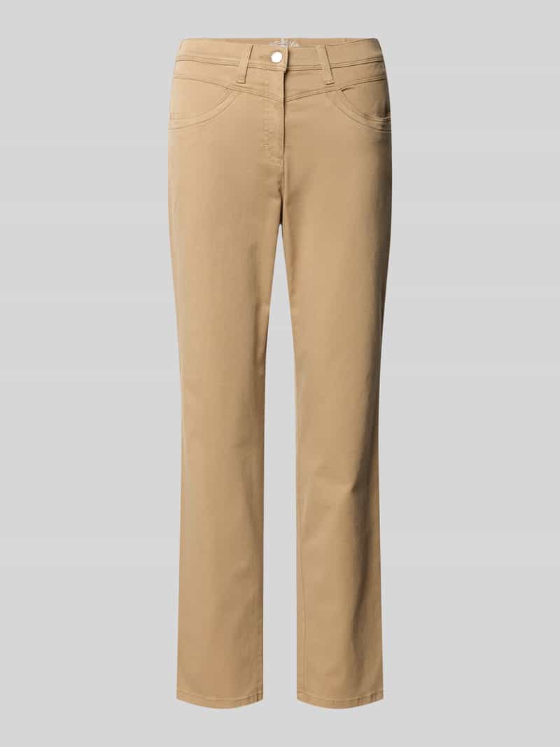 Raphaela By Brax Stoffen broek met steekzakken model 'Laura'