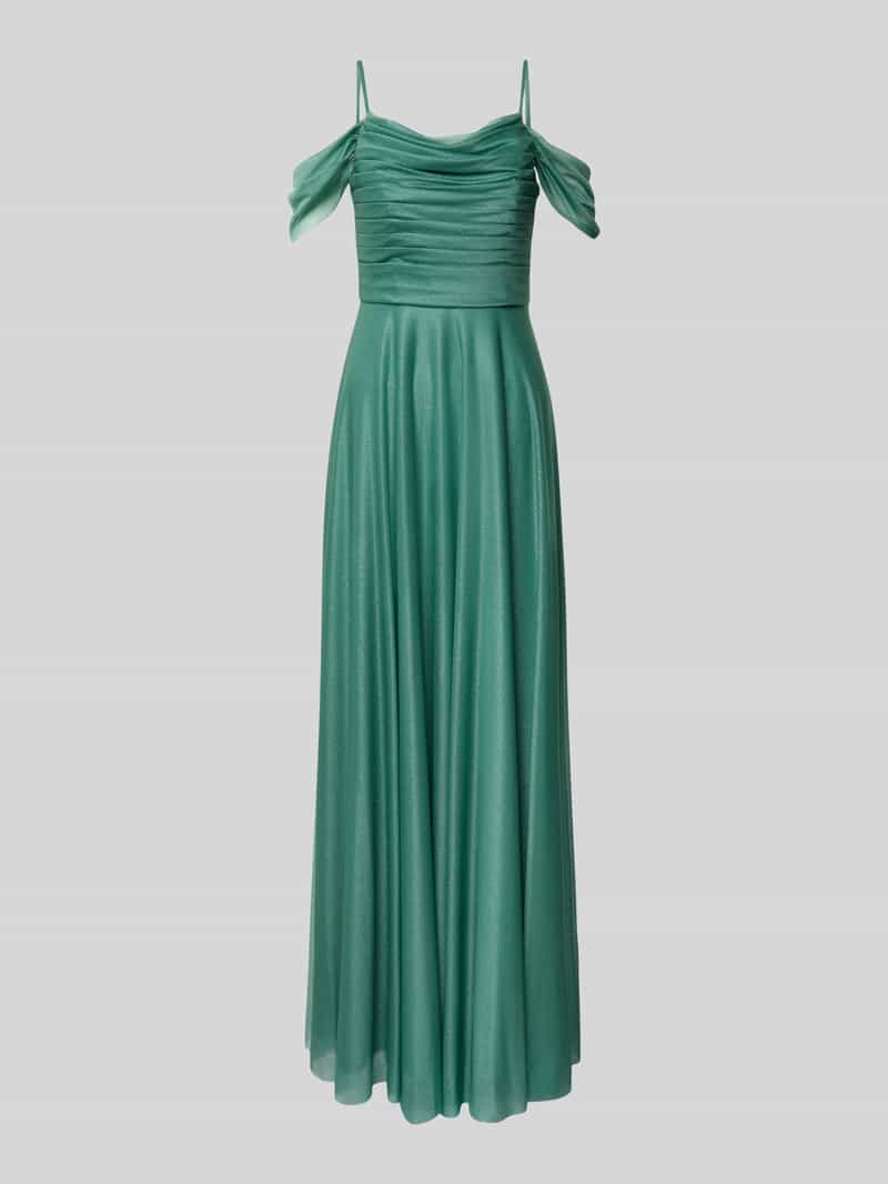 Christian Berg Cocktail Avondjurk in off shoulder-design