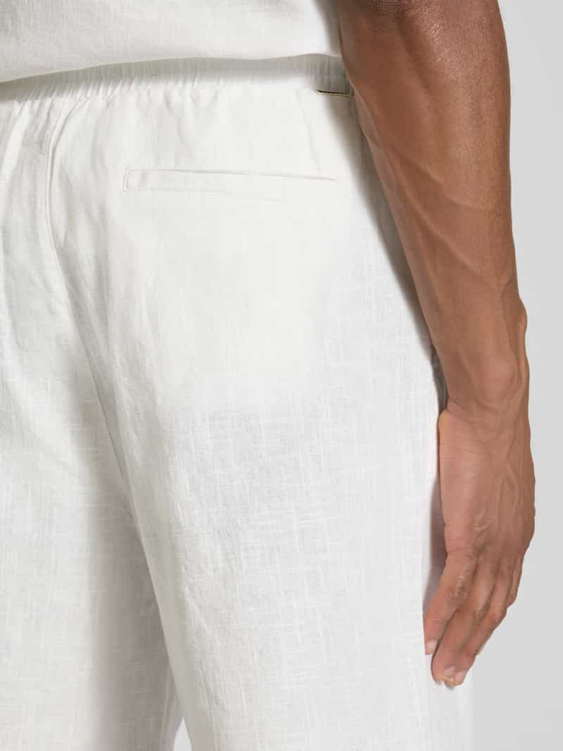 WOODBIRD Korte broek met elastische band model 'MING'