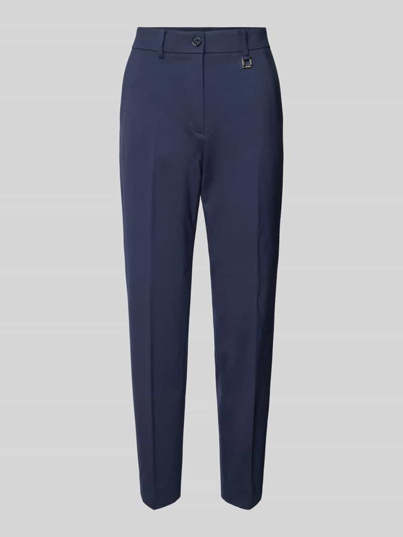 Joop! Slim fit pantalon met persplooien