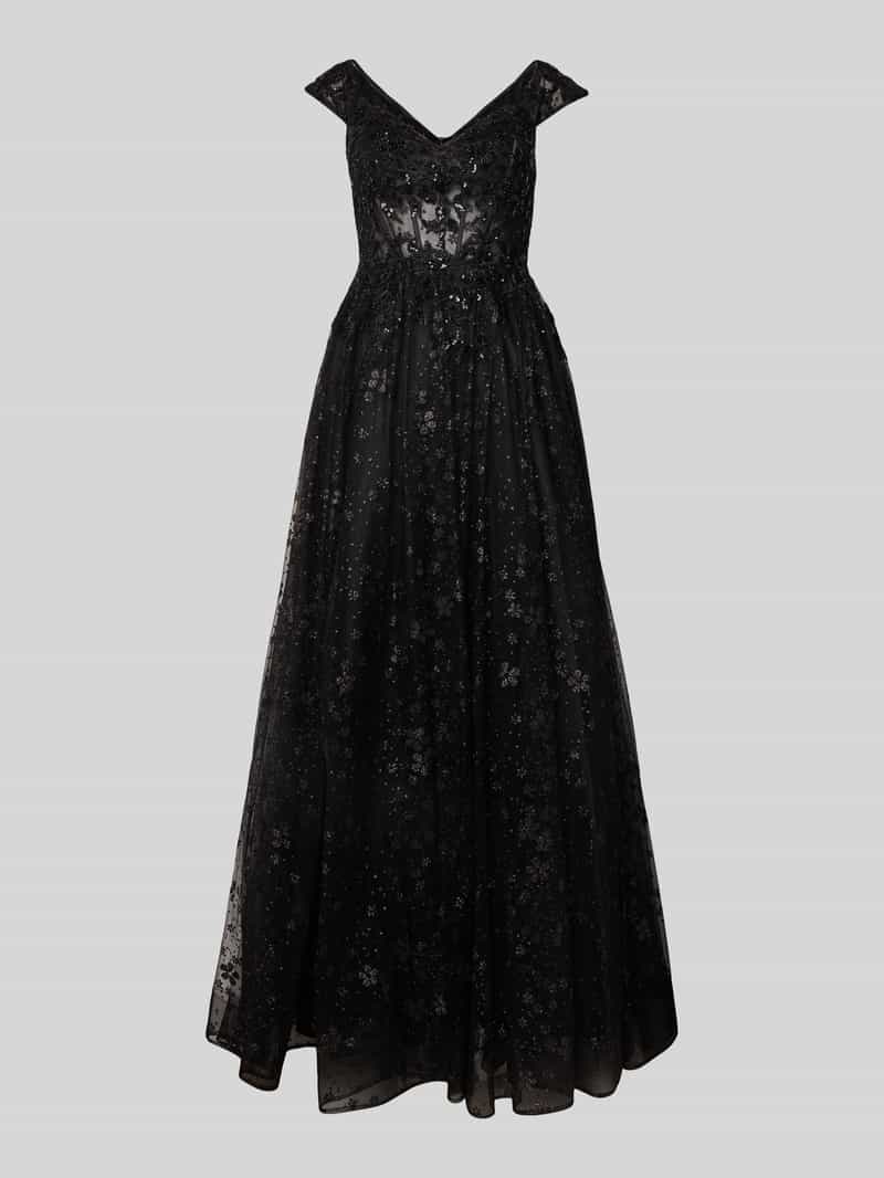 Unique Avondjurk met gebloemd kant