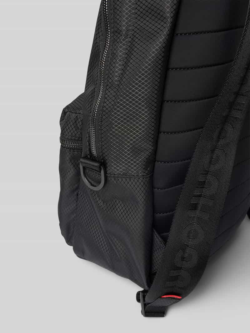 HUGO Rugzak met labelpatch model 'Malick'