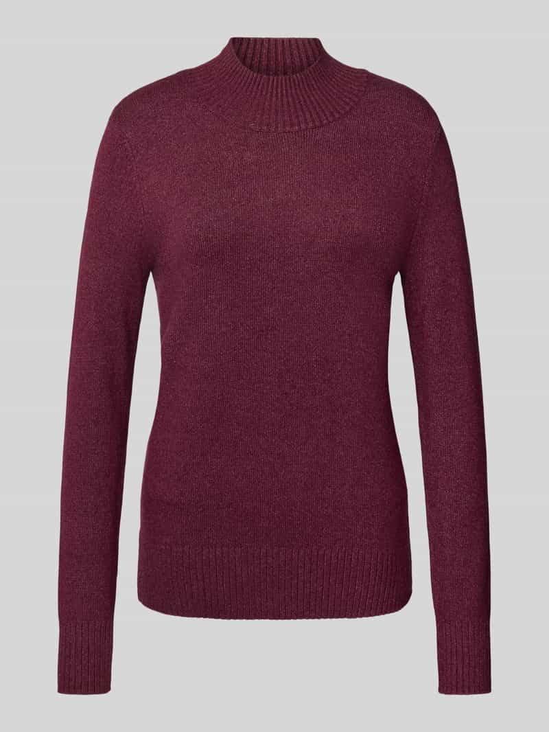 Christian Berg Woman Gebreide pullover met opstaande kraag