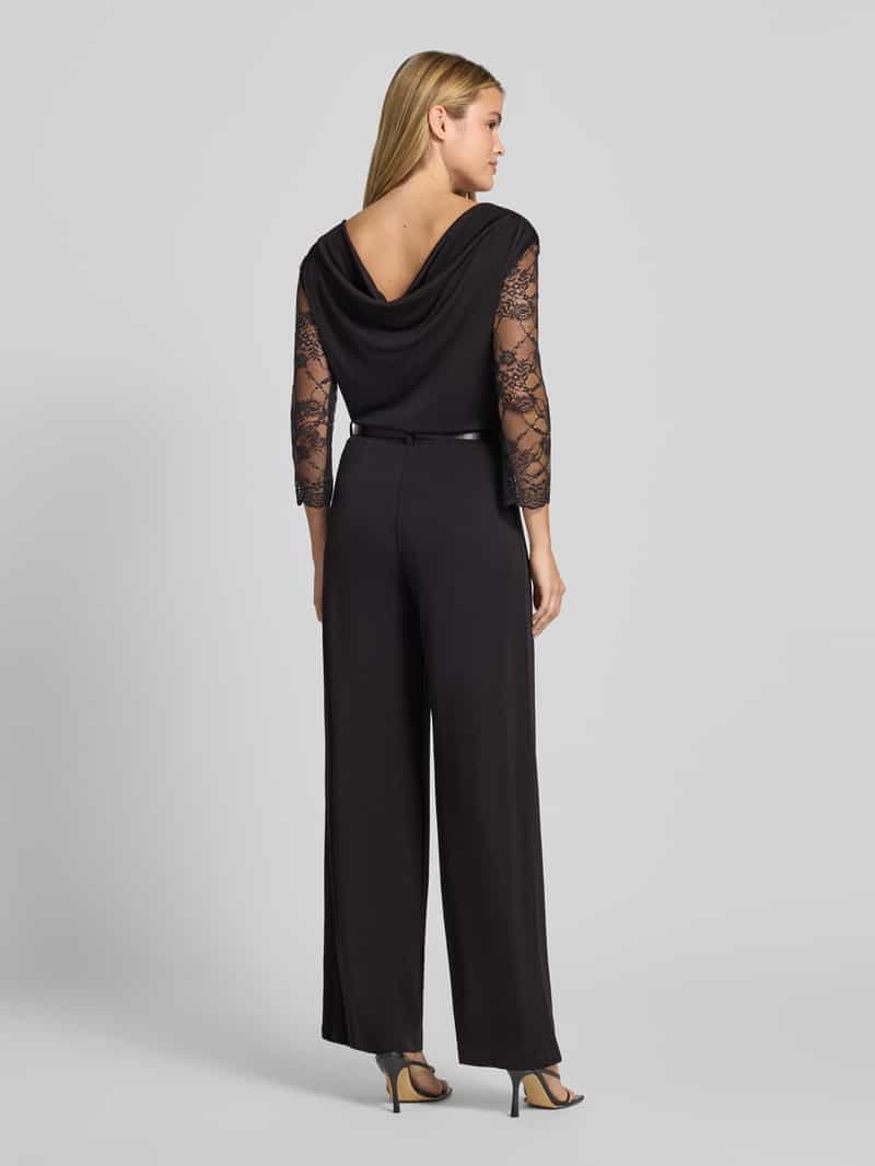RINASCIMENTO Regular fit jumpsuit met kant