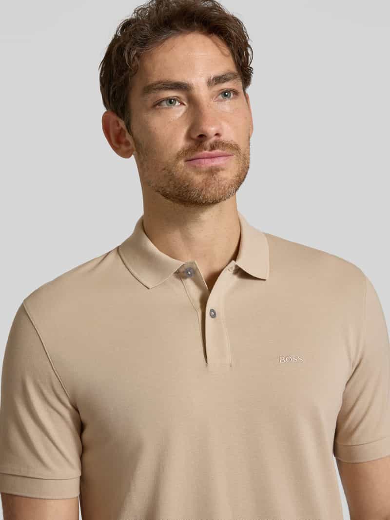 Boss Regular fit poloshirt van puur katoen model 'PALLAS'