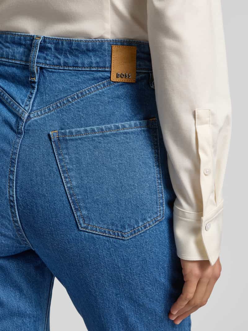 Boss Regular fit bell bottom in 5-pocketmodel model 'LYRIS'