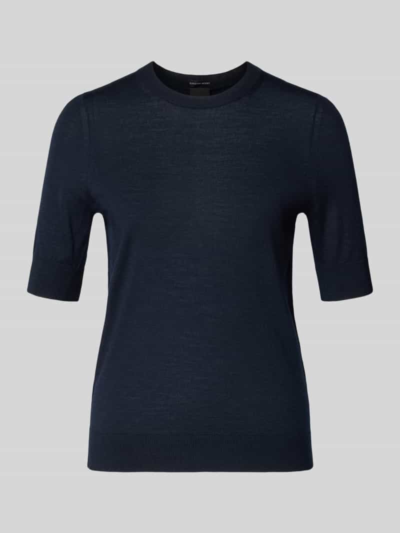 Boss Regular fit pullover van zuivere scheerwol model 'FARBELLA'