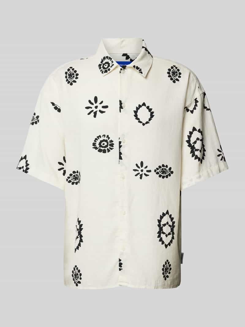 jack & jones Regular fit vrijetijdsoverhemd met 1 2-mouwen model 'NOTO'