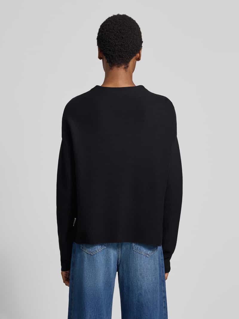 ARMEDANGELS Loose fit pullover van pure katoen model 'MERINAA' zwart, foto 2