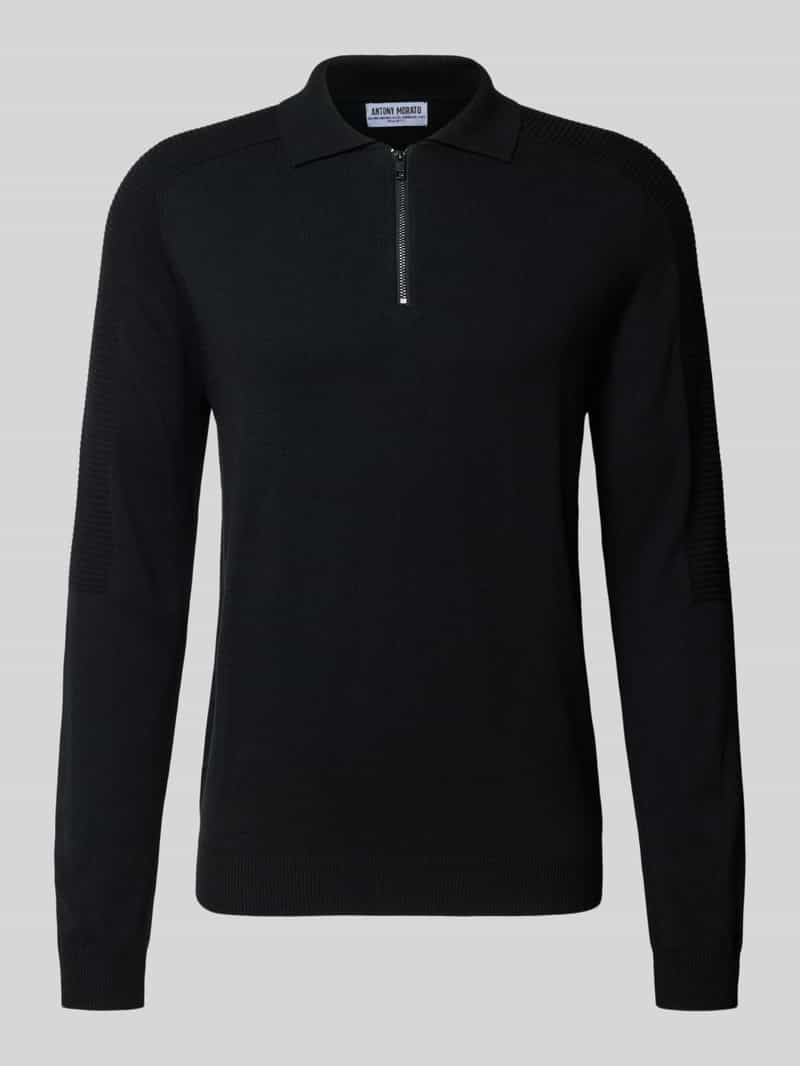 Antony Morato Gebreide pullover met polokraag