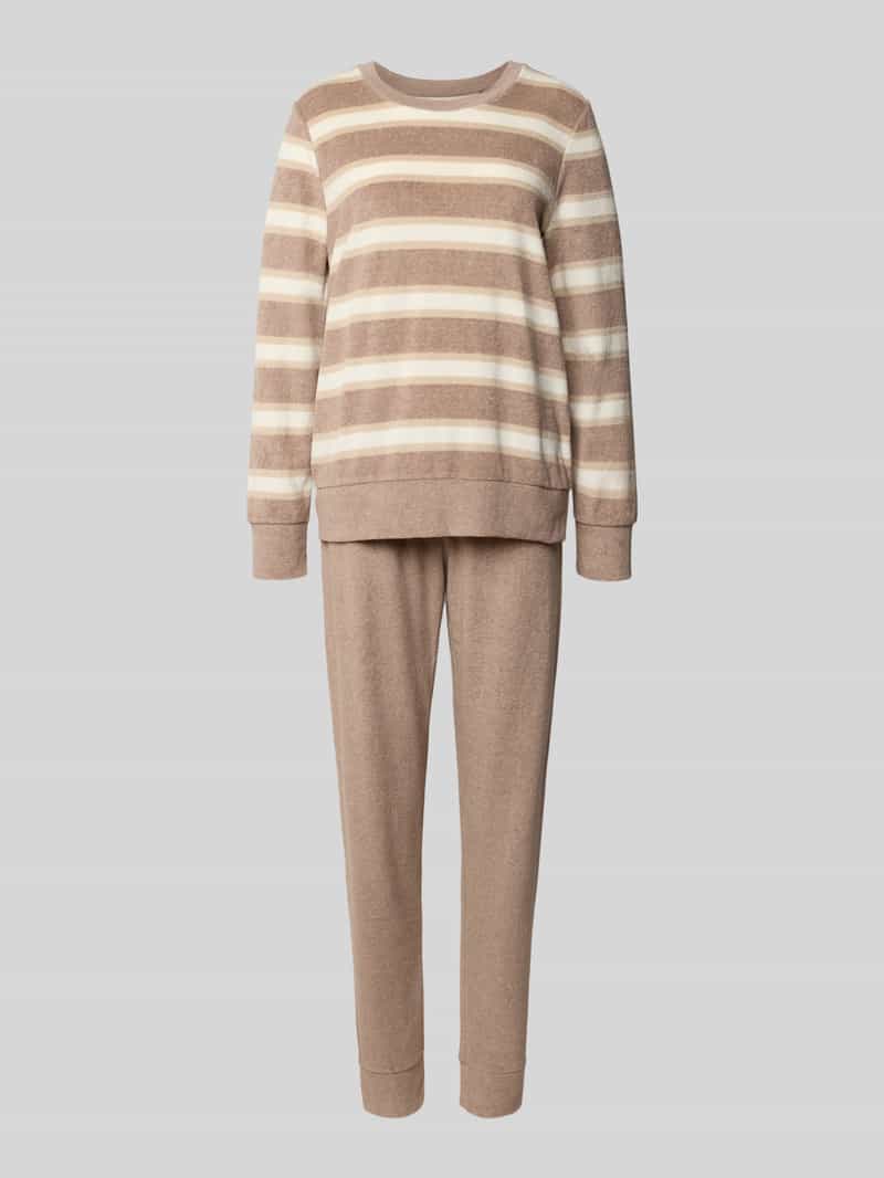 Schiesser Regular fit pyjama van badstof
