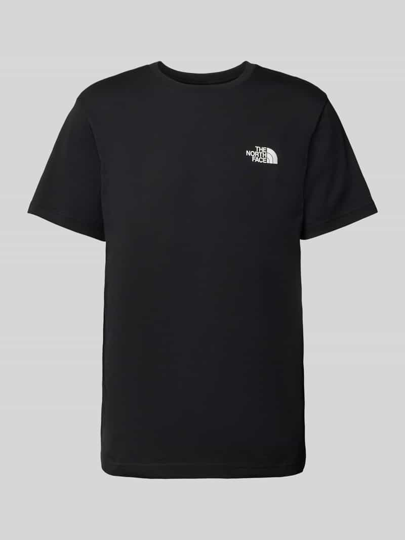 The North Face T-shirt met labelprint model 'SIMPLE DOME'