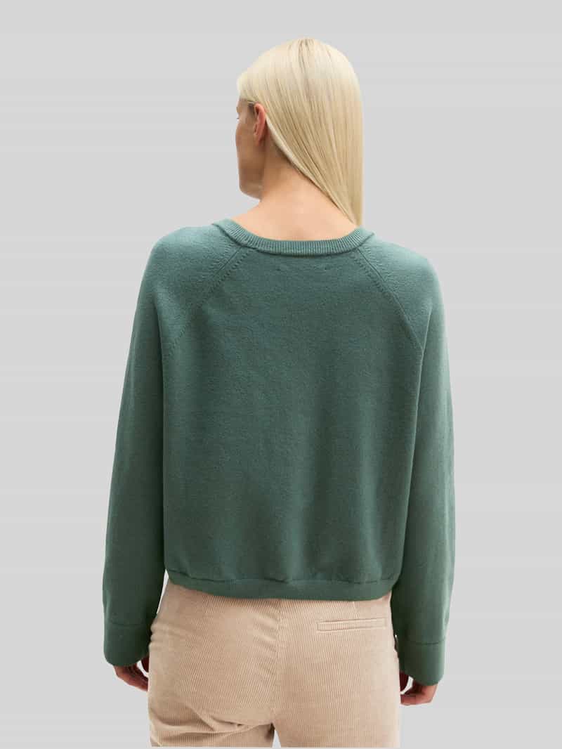 Marc O'Polo Pullover van wol met raglanmouwen