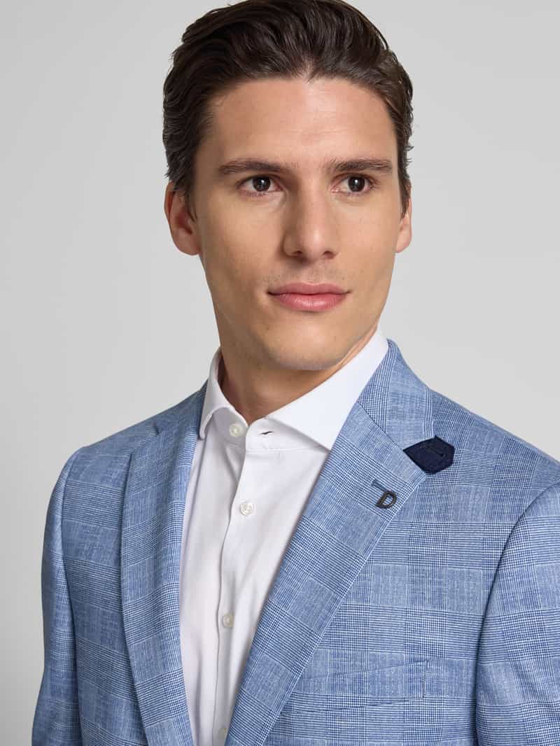 Digel Modern fit colbert met paspelzak op de borst model 'Ezzo'
