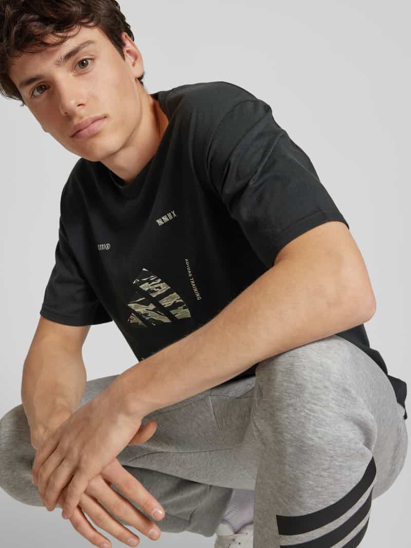 Adidas Training T-shirt met labelprint