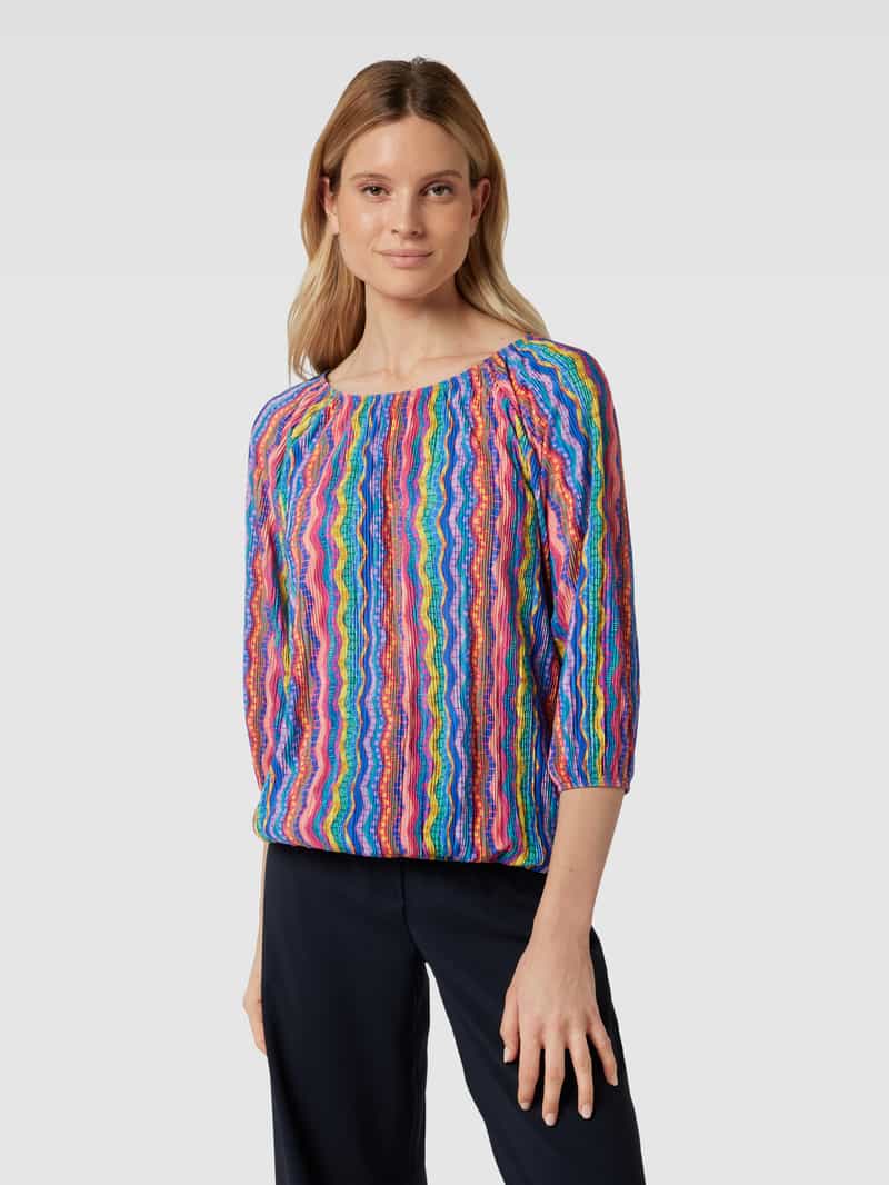 Blouseshirt met ronde hals Christian Berg Woman