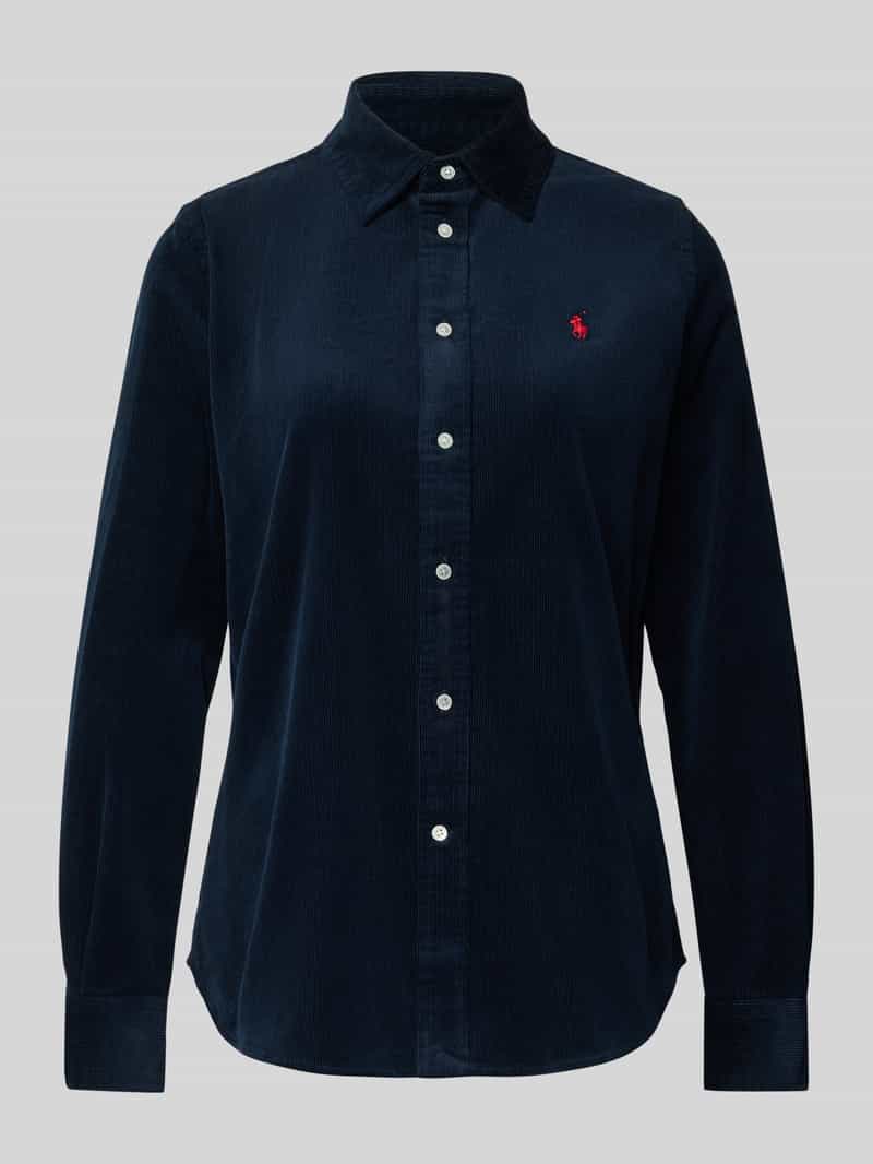 Polo Ralph Lauren Overhemdblouse met labelstitching