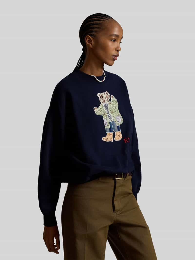 Polo Ralph Lauren Loose fit sweatshirt van katoenmix