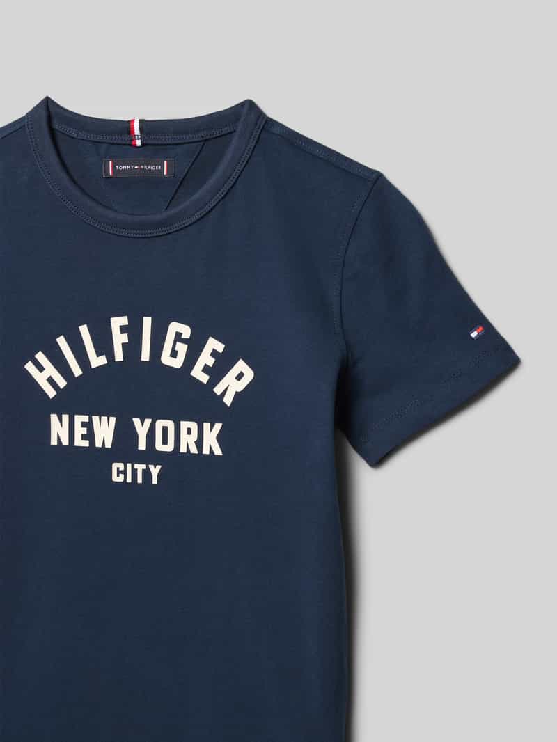 Tommy Hilfiger Teens T-shirt met labelprint