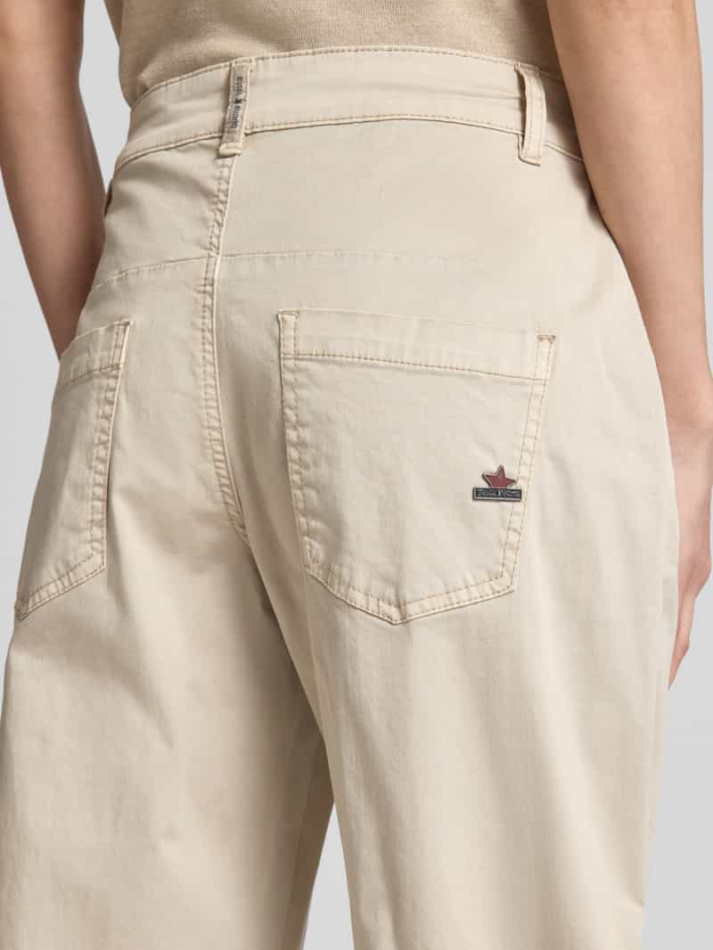 Buena Vista Tapered fit broek met verkort model