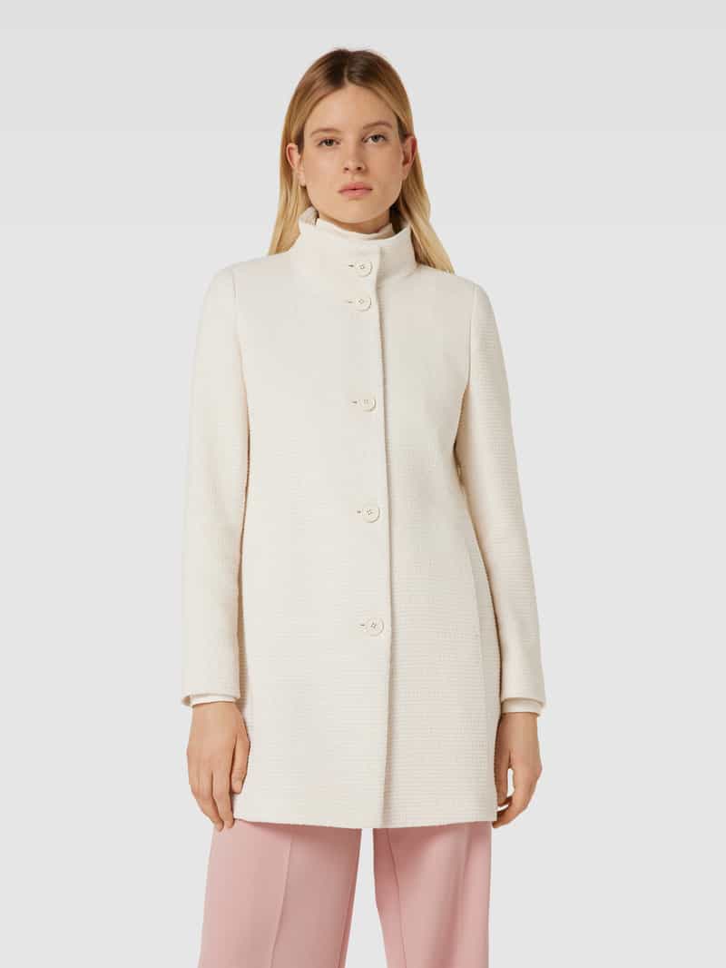 Lange jas met structuurmotief Fuchs Schmitt