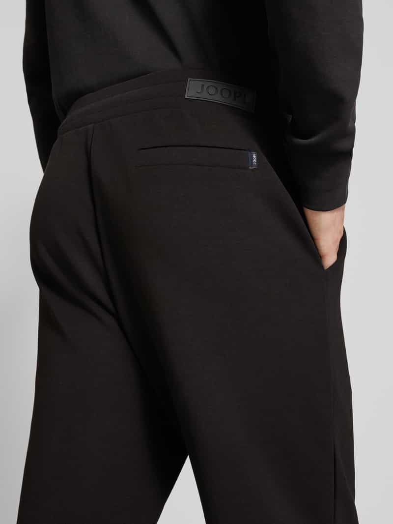 JOOP! Collection Loose fit sweatpants met gestileerde steekzak model 'Stelios'