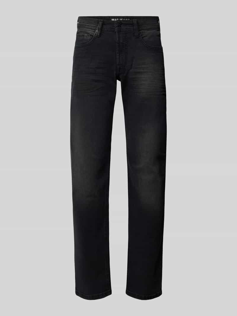 MAC Slim Fit jeans met dark wash