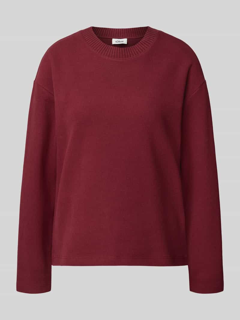 s.Oliver RED LABEL Regular fit pullover van katoenmix