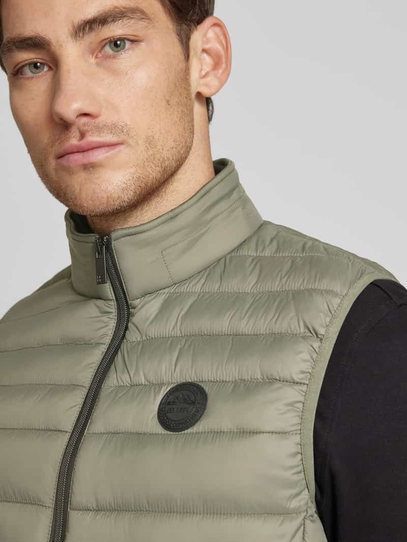 Christian Berg Men Regular fit bodywarmer met opstaande kraag